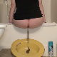 A redheaded girl sits on the edge of a bathtub and shits into a plastic bowl in 5 different scenes. Turds range from long and smooth to fairly wide and firm. Presented in 720P HD. 251MB, MP4 file. Over 20 minutes.